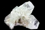 Zoned Apophyllite Crystals With Stilbite - India #72071-1